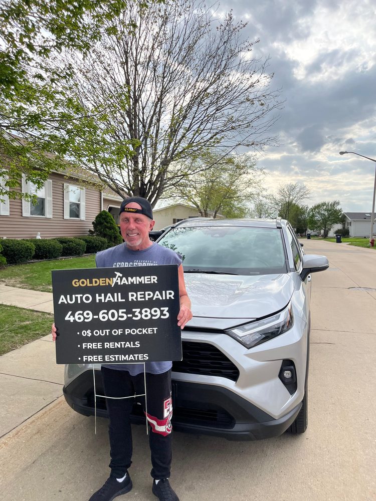 James Watts with his restored Toyota RAV4