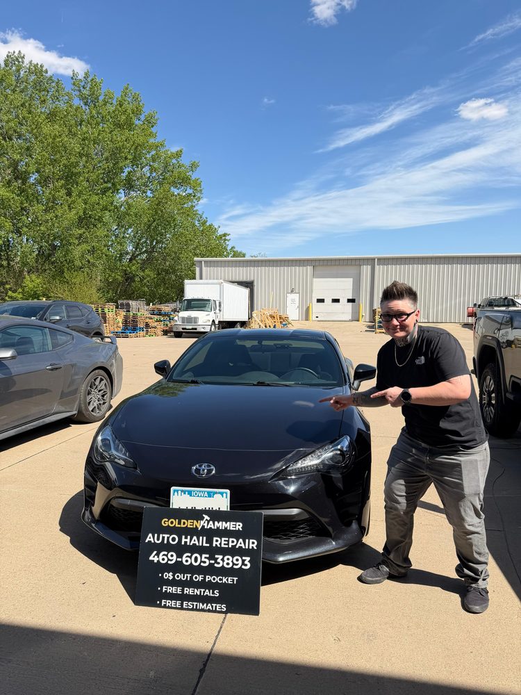 Kirsten with her restored Toyota 86